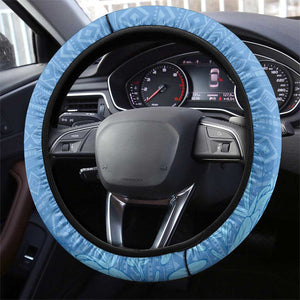 Afro Somalia Christmas Steering Wheel Cover Black Santa Riding Leopard - African Pattern