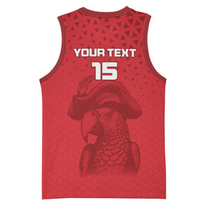 Custom Afro Seychelles Football Basketball Jersey Pirate Parrot LT15