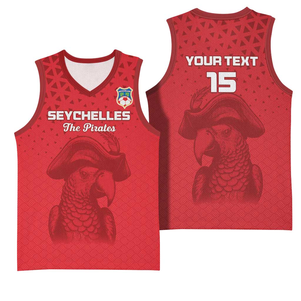 Custom Afro Seychelles Football Basketball Jersey Pirate Parrot LT15