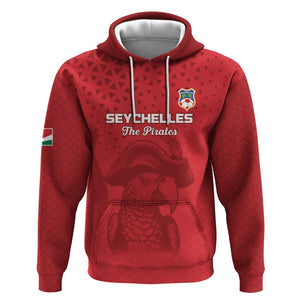 Custom Afro Seychelles Football Hoodie Pirate Parrot