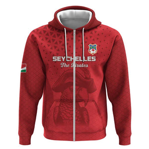 Custom Afro Seychelles Football Hoodie Pirate Parrot