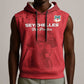Custom Afro Seychelles Football Sleeveless Hoodie Pirate Parrot - African Pride