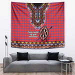 Afro Kenya Maasai Shuka Personalized Tapestry Maasai Shield Mix Dashiki