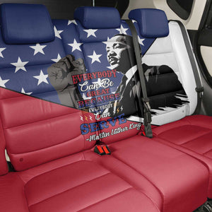 Black Americans Happy MLK Day Back Car Seat Cover Everybody Can Be Great Because Everybody Can Serve