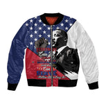 Black Americans Happy MLK Day Bomber Jacket Everybody Can Be Great Because Everybody Can Serve