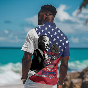 Black Americans Happy MLK Day Hawaiian Shirt Everybody Can Be Great Because Everybody Can Serve