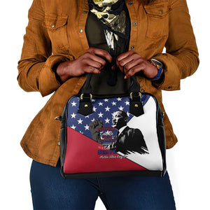 Black Americans Happy MLK Day Shoulder Handbag Everybody Can Be Great Because Everybody Can Serve