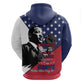 Black Americans Happy MLK Day Zip Hoodie Everybody Can Be Great Because Everybody Can Serve