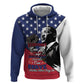 Black Americans Happy MLK Day Zip Hoodie Everybody Can Be Great Because Everybody Can Serve