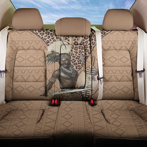 South Africa Zulu People Back Car Seat Cover Zulu Warrior - African Pattern