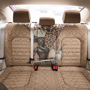 South Africa Zulu People Back Car Seat Cover Zulu Warrior - African Pattern