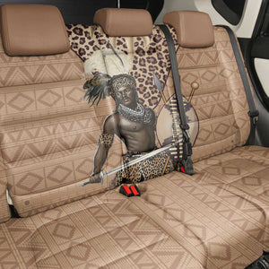 South Africa Zulu People Back Car Seat Cover Zulu Warrior - African Pattern