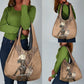 South Africa Zulu People Grocery Bag Zulu Warrior - African Pattern