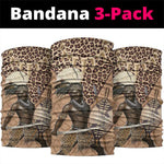 South Africa Zulu People Neck Gaiter Zulu Warrior - African Pattern LT15