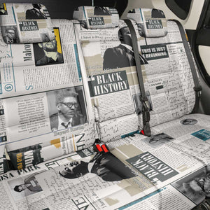 Civil Rights Leaders Back Car Seat Cover African-American History Month