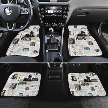 Civil Rights Leaders Car Mats African-American History Month