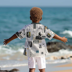 Civil Rights Leaders Kid Hawaiian Shirt African-American History Month