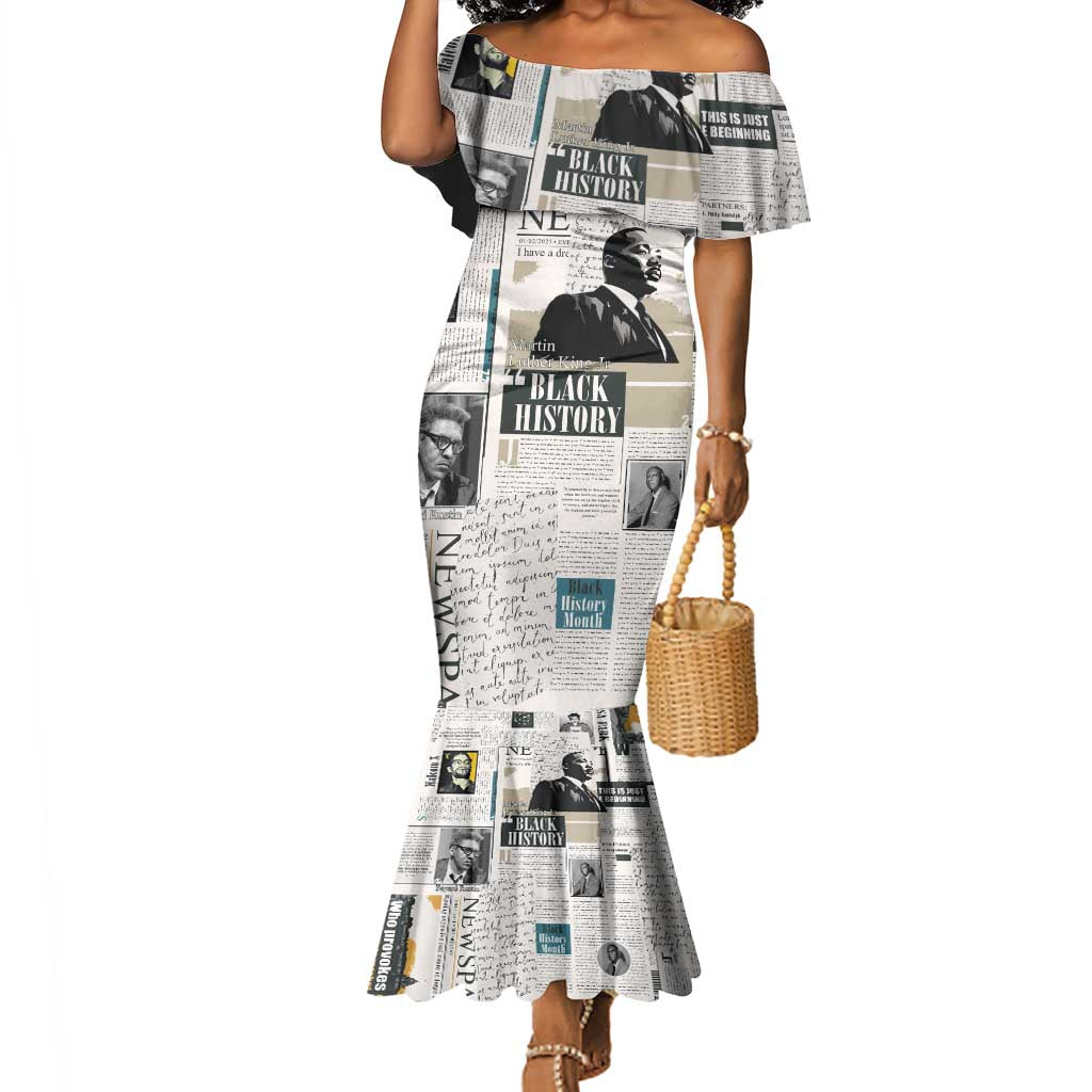Civil Rights Leaders Mermaid Dress African-American History Month
