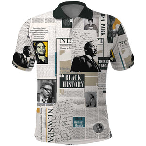 Civil Rights Leaders Polo Shirt African-American History Month