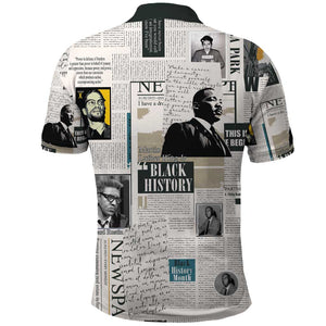 Civil Rights Leaders Polo Shirt African-American History Month