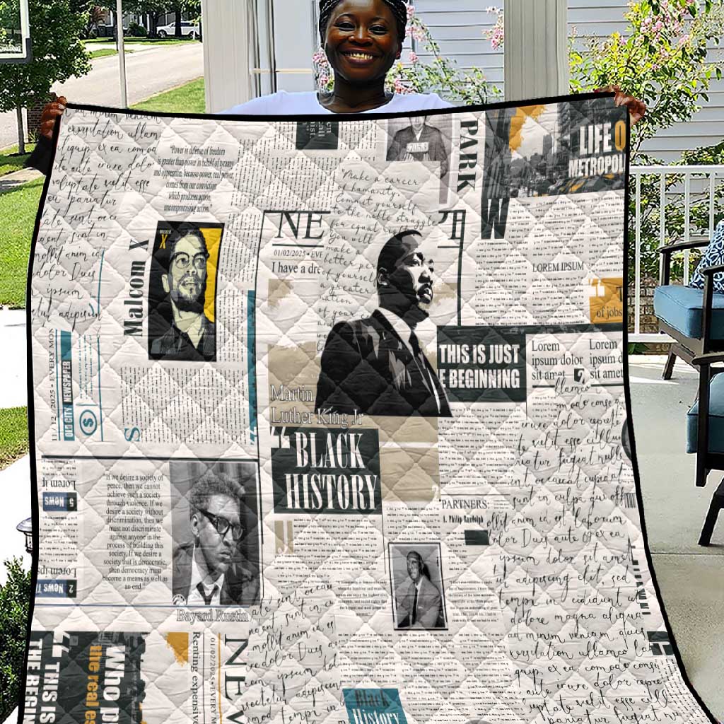 Civil Rights Leaders Quilt African-American History Month