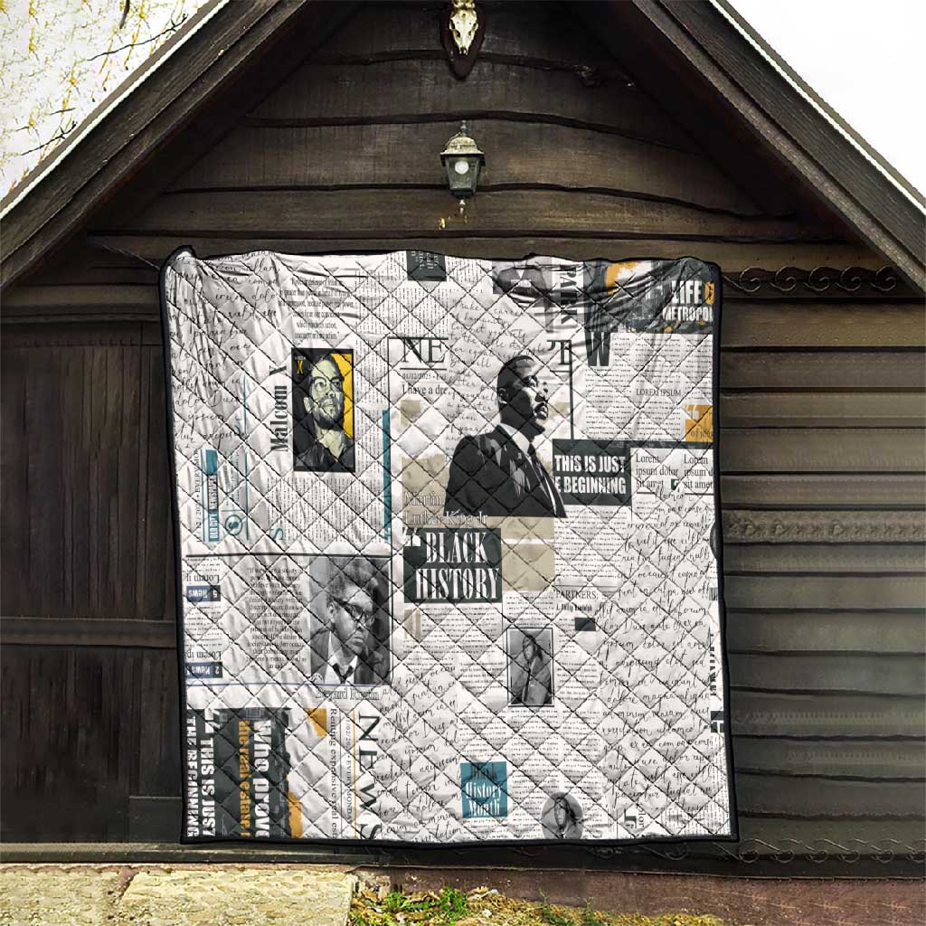 Civil Rights Leaders Quilt African-American History Month