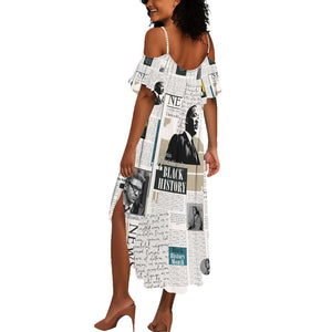 Civil Rights Leaders Summer Maxi Dress African-American History Month