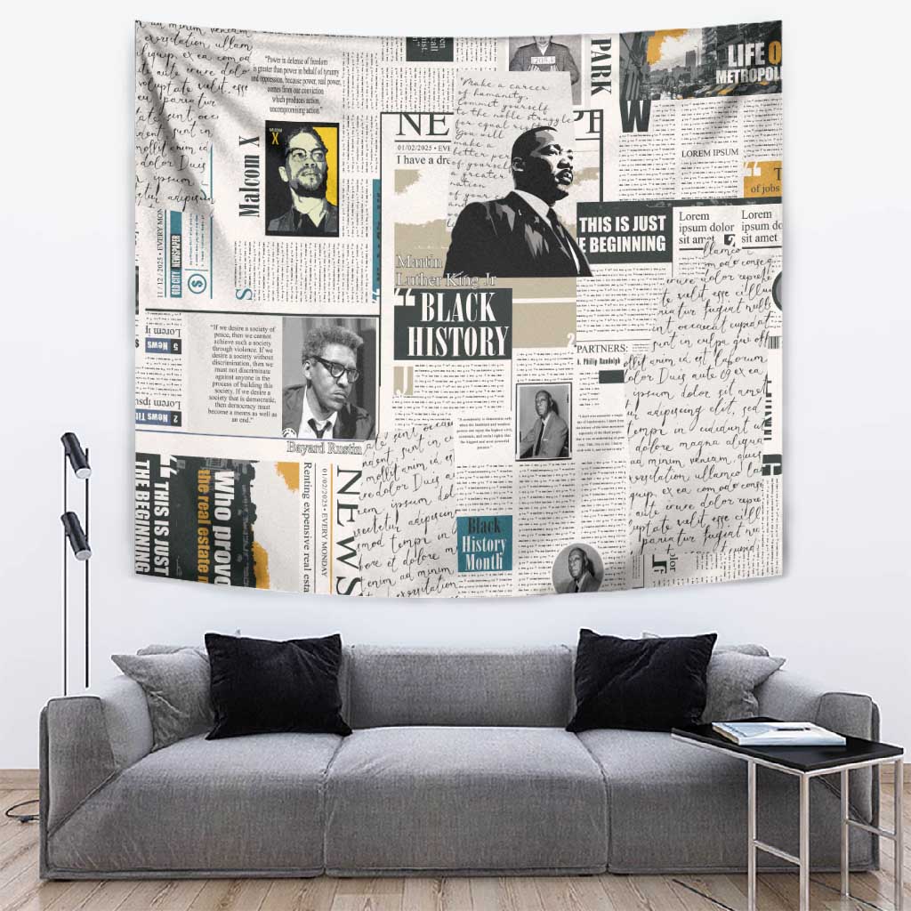 Civil Rights Leaders Tapestry African-American History Month