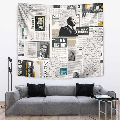 Civil Rights Leaders Tapestry African-American History Month