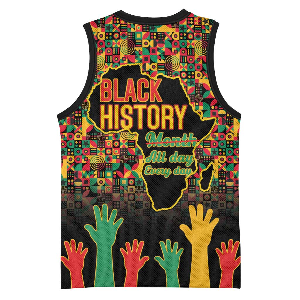 Black History Month Basketball Jersey I'm Black And I'm Proud LT15
