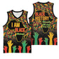 Black History Month Basketball Jersey I'm Black And I'm Proud LT15