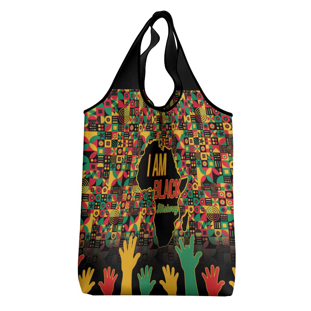 Black History Month Grocery Bag I'm Black And I'm Proud