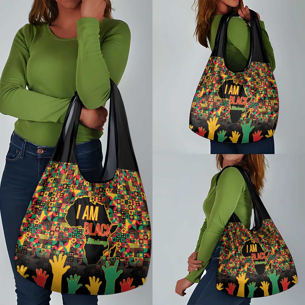 Black History Month Grocery Bag I'm Black And I'm Proud