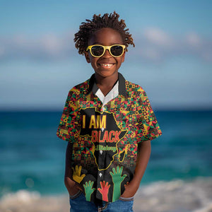 Black History Month Kid Hawaiian Shirt I'm Black And I'm Proud