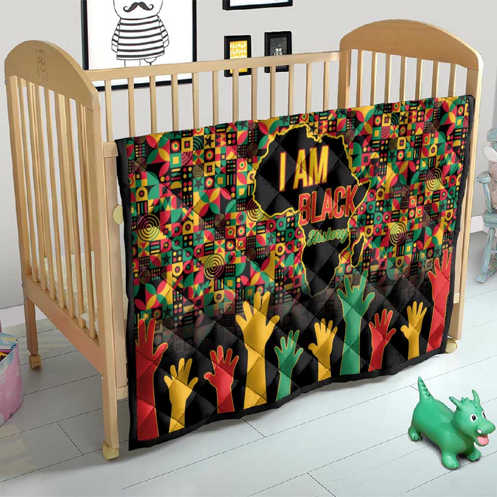 Black History Month Quilt I'm Black And I'm Proud