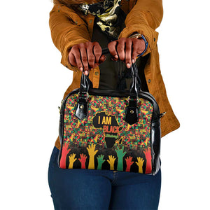 Black History Month Shoulder Handbag I'm Black And I'm Proud