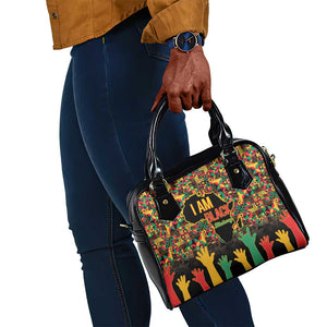 Black History Month Shoulder Handbag I'm Black And I'm Proud