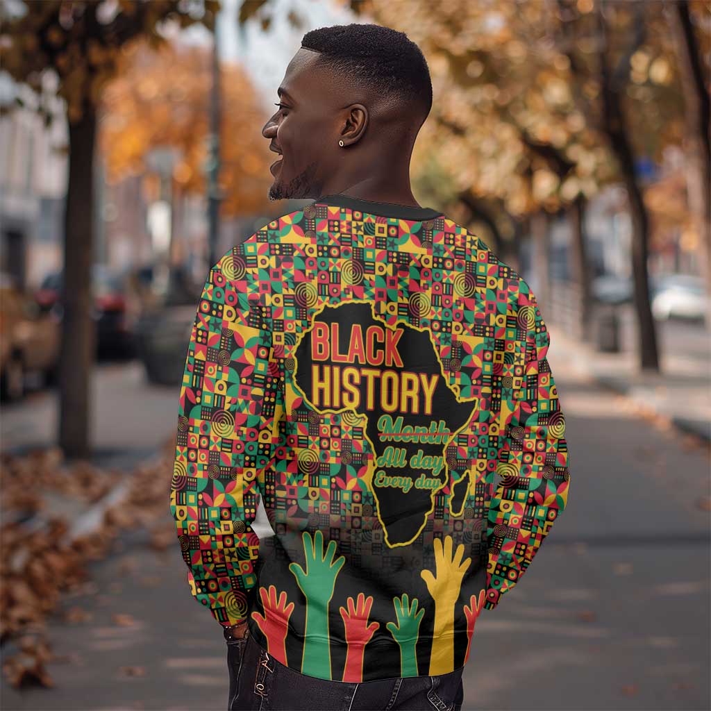 Black History Month Sweatshirt I'm Black And I'm Proud