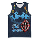 Happy Eid Al-Adha Basketball Jersey Kenya Mubarak LT15