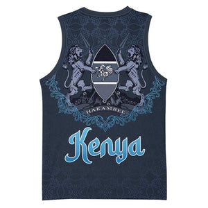 Happy Eid Al-Adha Basketball Jersey Kenya Mubarak LT15