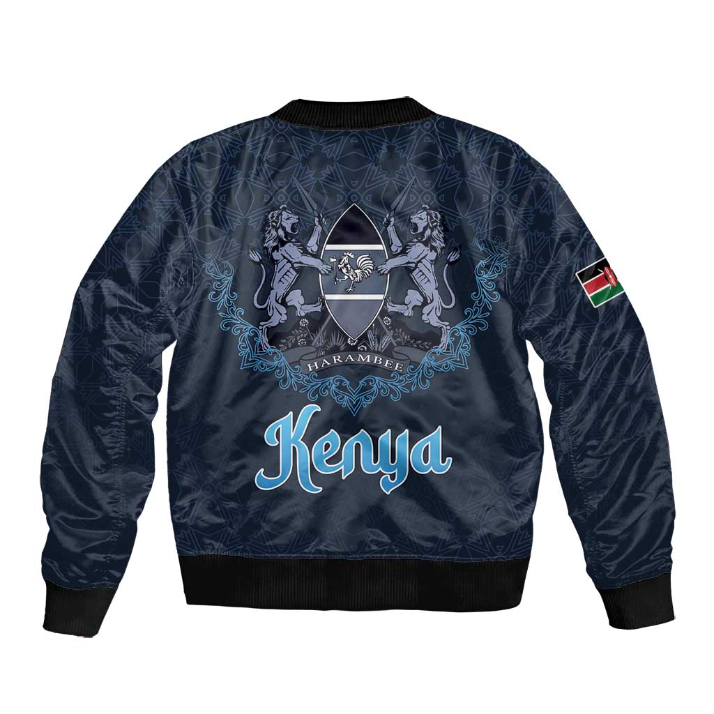 Happy Eid Al-Adha Bomber Jacket Kenya Mubarak