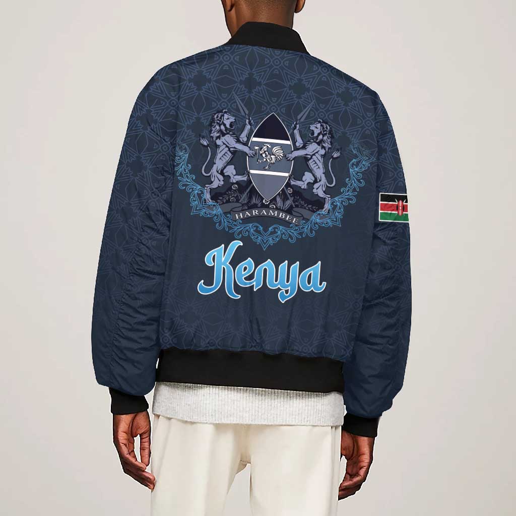 Happy Eid Al-Adha Bomber Jacket Kenya Mubarak