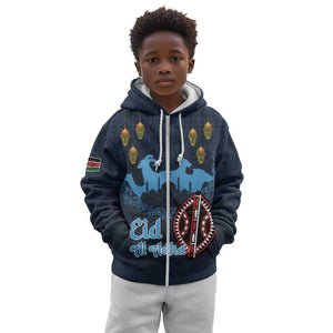 Happy Eid Al-Adha Kid Hoodie Kenya Mubarak