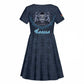 Happy Eid Al-Adha Kid Short Sleeve Dress Kenya Mubarak