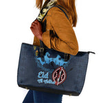 Happy Eid Al-Adha Leather Tote Bag Kenya Mubarak