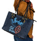 Happy Eid Al-Adha Leather Tote Bag Kenya Mubarak