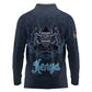 Happy Eid Al-Adha Long Sleeve Polo Shirt Kenya Mubarak