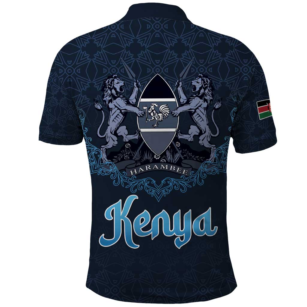 Happy Eid Al-Adha Polo Shirt Kenya Mubarak