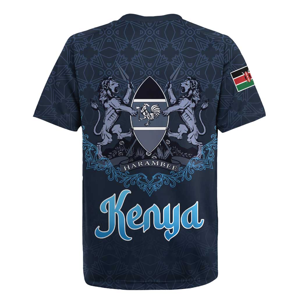 Happy Eid Al-Adha Rugby Jersey Kenya Mubarak