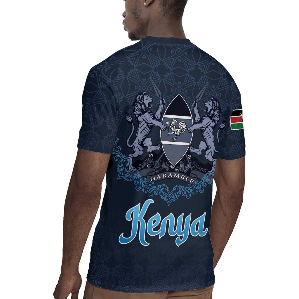Happy Eid Al-Adha Rugby Jersey Kenya Mubarak